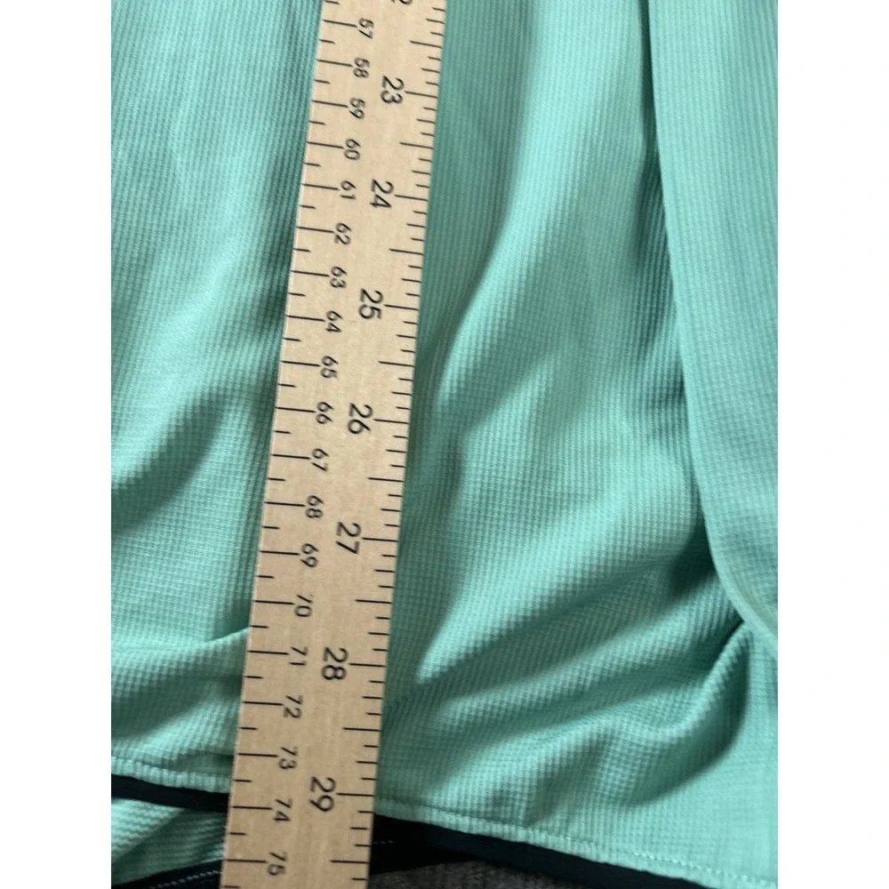 The North Face Men's Logo Hoodie T-Shirt XL Green Lightweight EUC